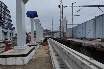 Modernizácia a dostavba ŽST Praha Masarykovo nádraží – platforma zastrešenia