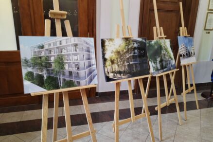 Vizualizácie projektov nájomného bývania od rakúskej organizácie WBG v Košiciach.