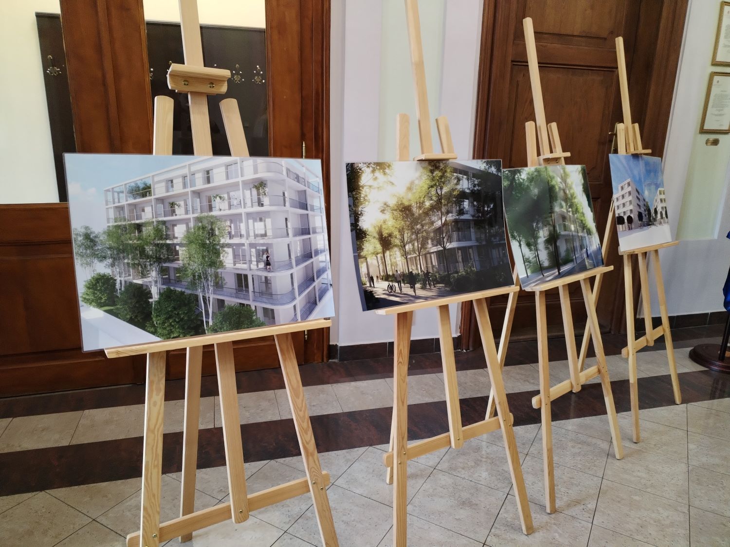 Vizualizácie projektov nájomného bývania od rakúskej organizácie WBG v Košiciach.