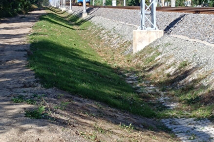 Modernizovaná železničná trať Nové Zámky – Ľudovítovo