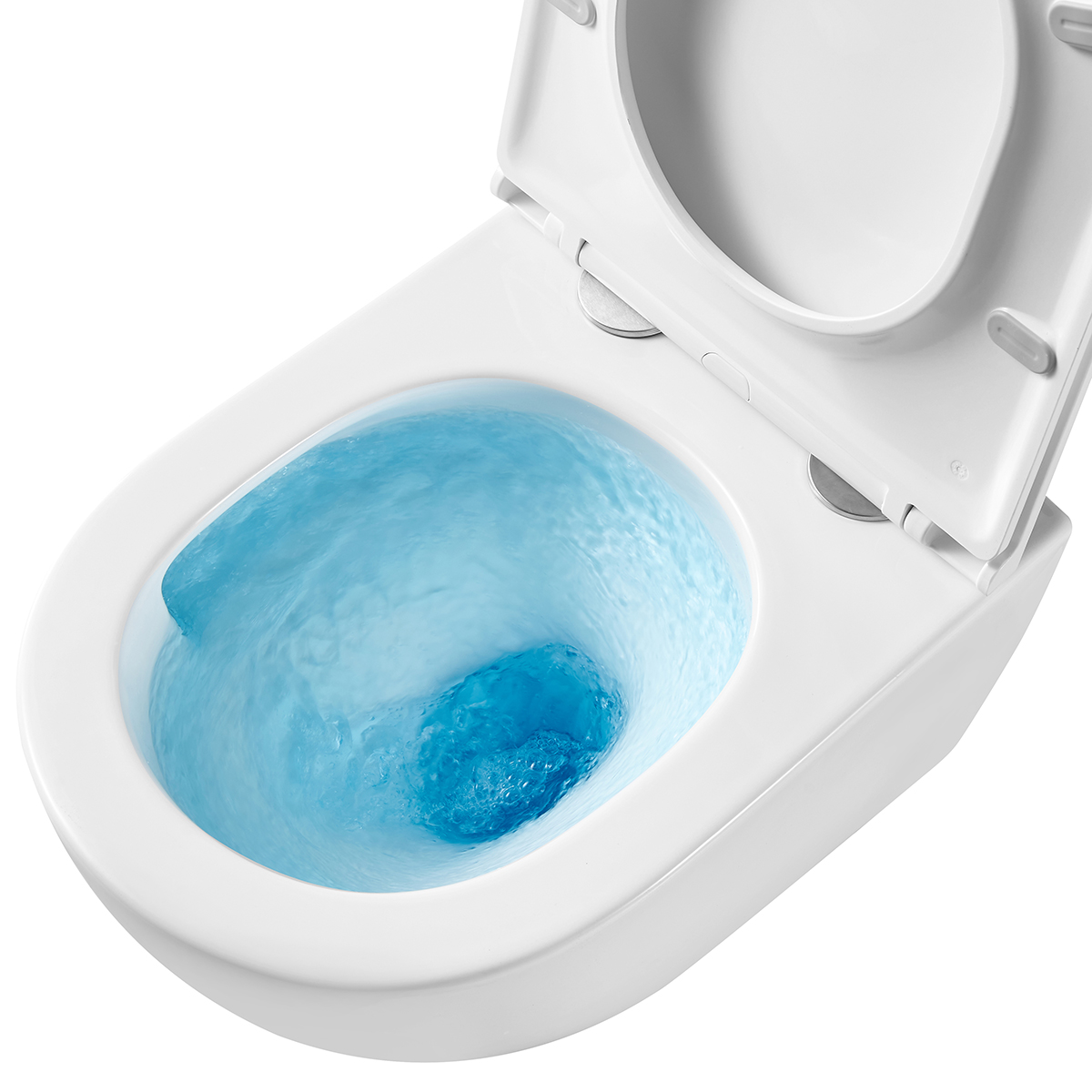 Moderná WC misa Mereo s technológiou bezokrajového oplachu Smart Flush Rimless