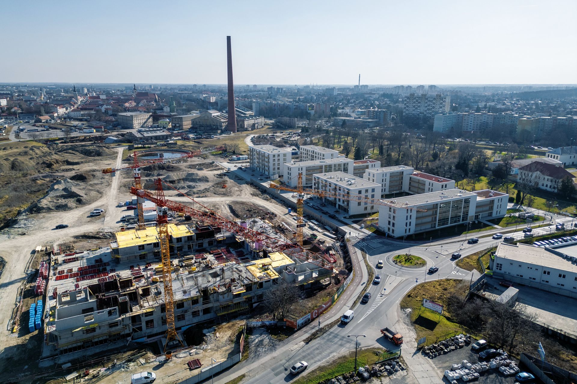 Developer United Industries stavia v Trnave dlhodobý polyfunkčný projekt Cukrovar.