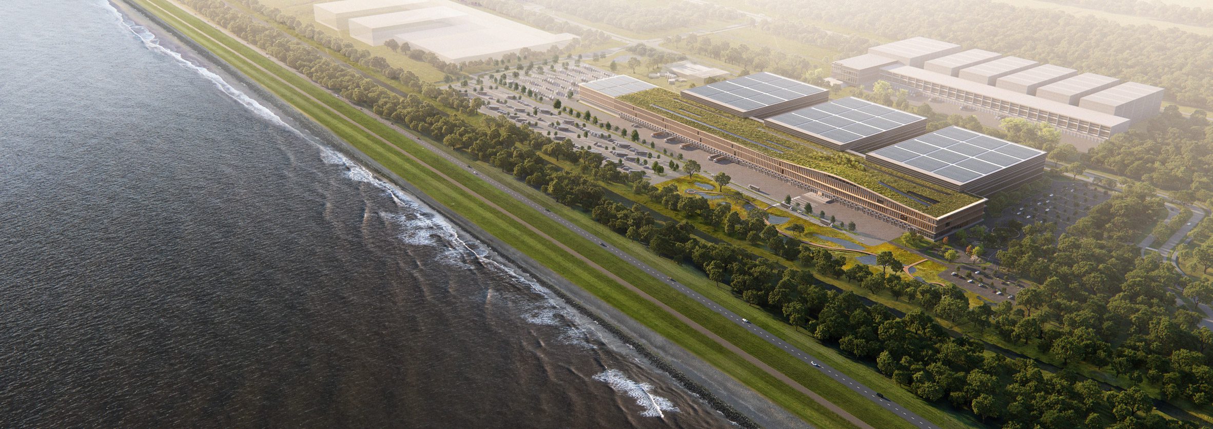 Logistics Center West v Dánsku