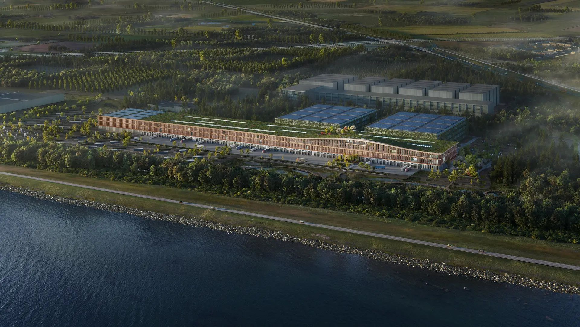 Logistics Center West v Dánsku