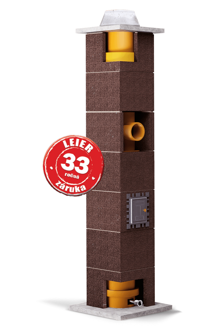 Komínový systém Leier SMART s 33-ročnou zárukou – ideálny pre rodinné domy
