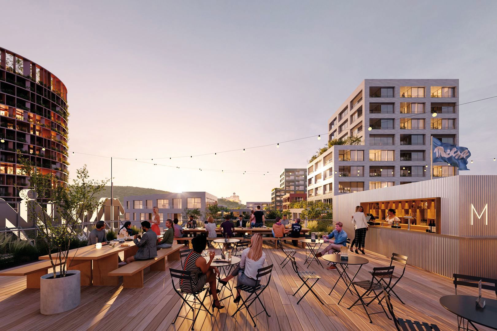 Projekt Nová Merina bude v Trenčíne, WOOD & Company na ňom spolupracuje so
spoločnosťou Occam Real Estate.