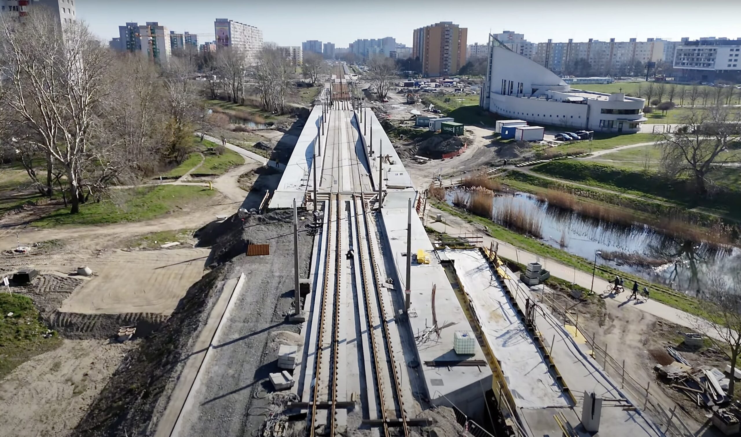 Stav projektu petržalskej električky 21. marca 2025