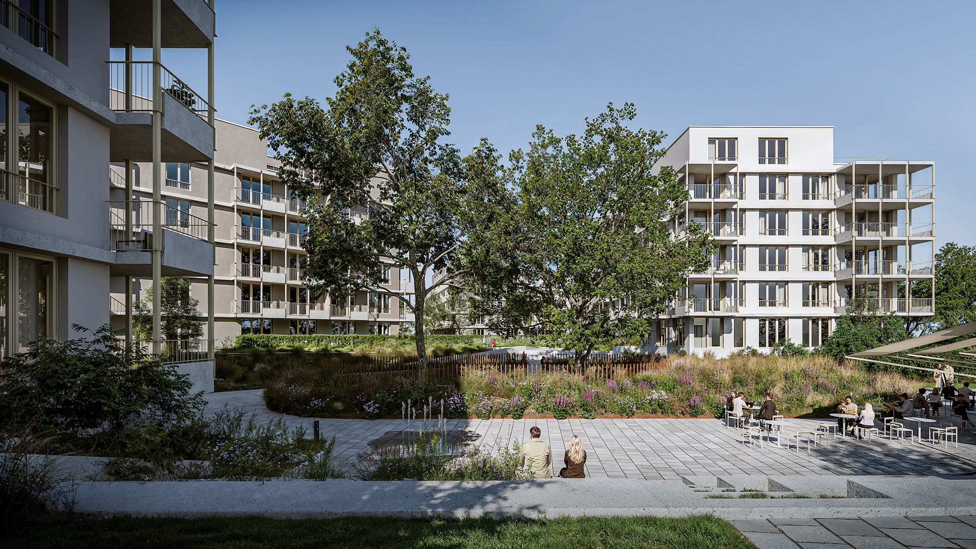 Areál Rusínska – bytové domy v Prešove. Autori: Silvia Krčúňová, Matúš Polák z Architekti.sk