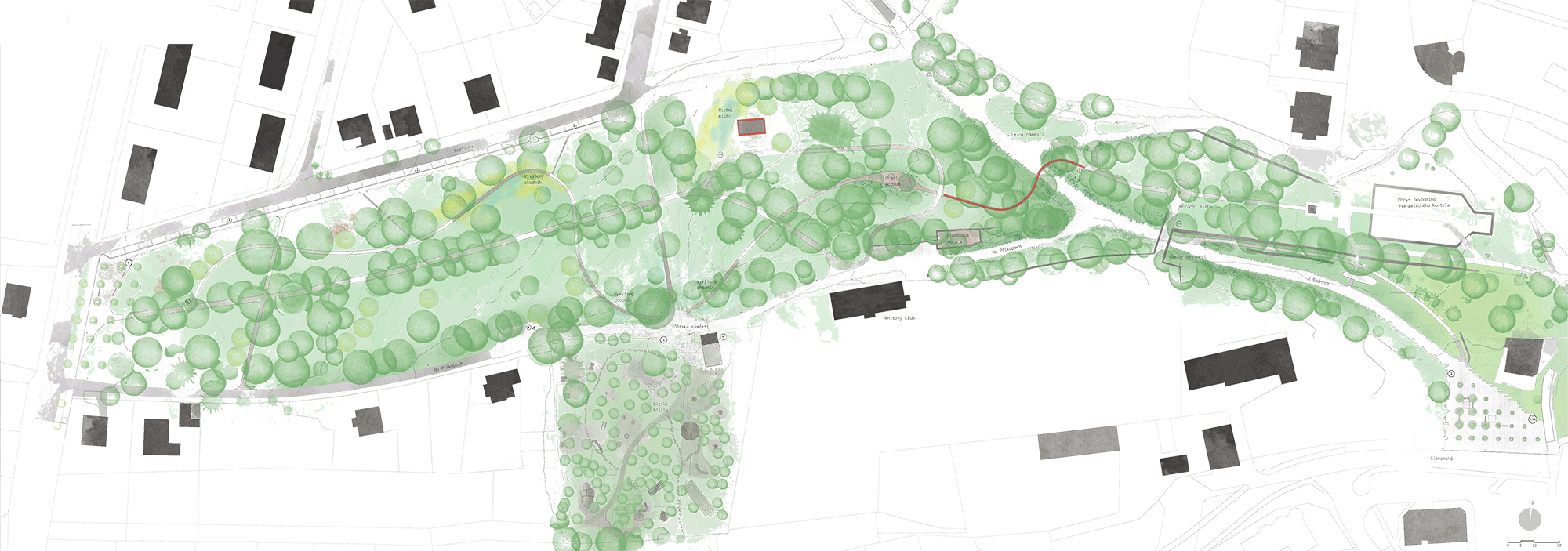Park histórie v Aši
