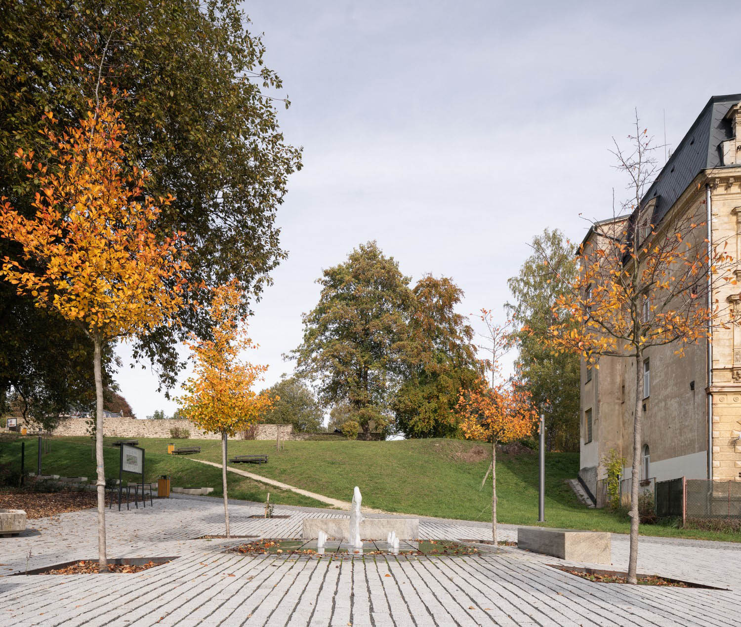 Park histórie v Aši