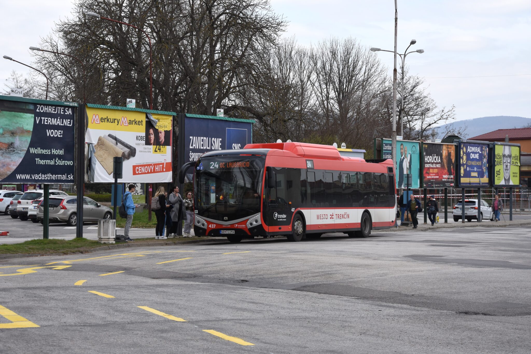 Aktuálna podoba autobusovej stanice v Trenčíne
