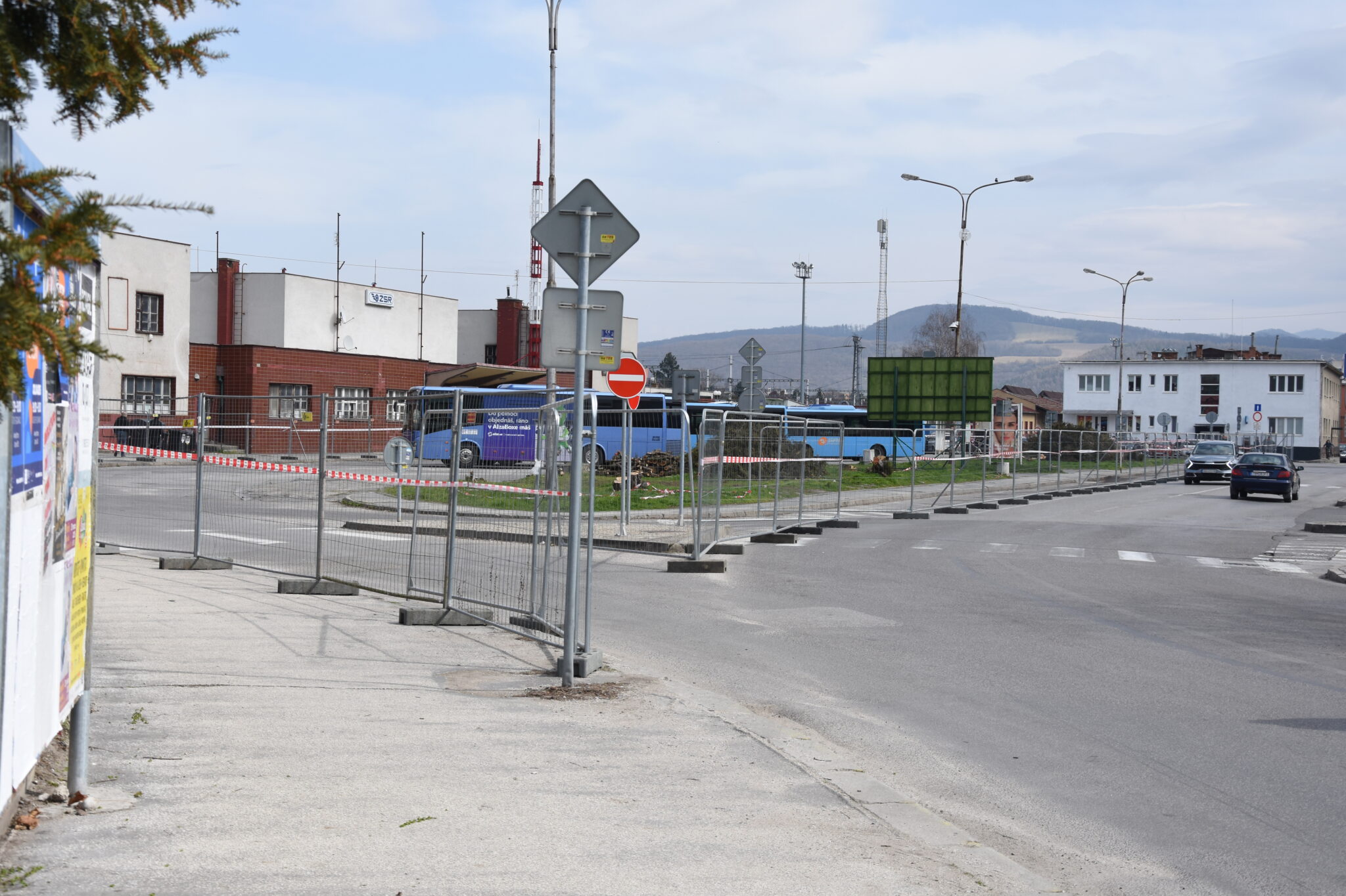 Aktuálna podoba autobusovej stanice v Trenčíne