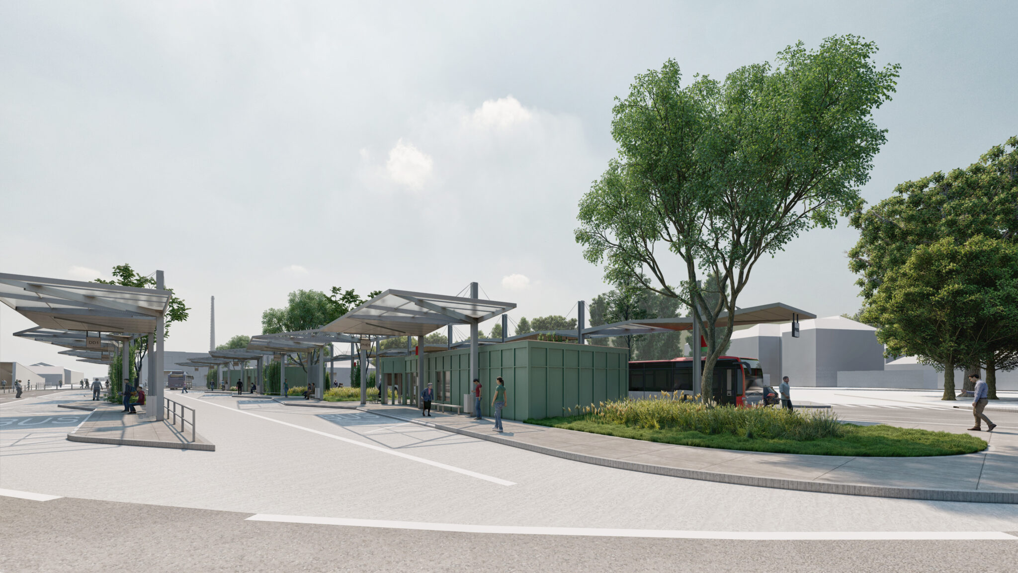 Návrh revitalizácie autobusovej stanice v Trenčíne
