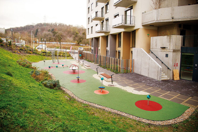 Herné prvky s urbánnym charakteroma
