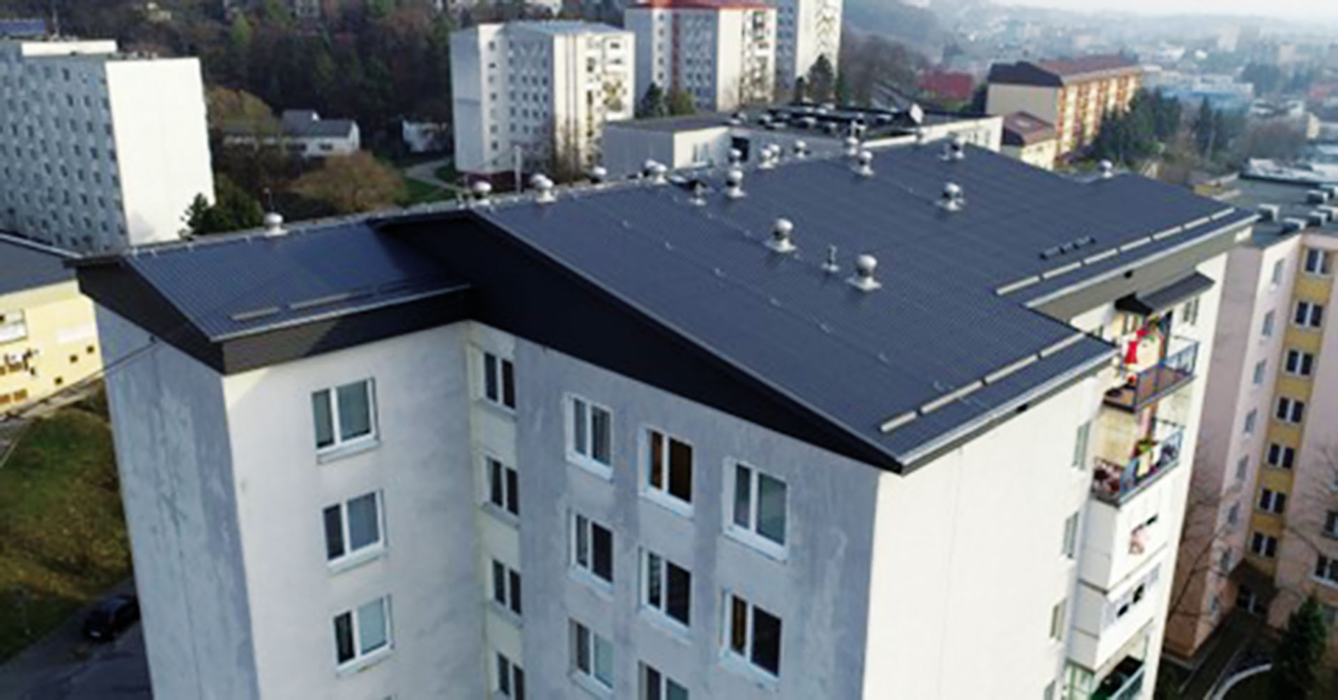 Obr. 5 Nová šikmá strecha