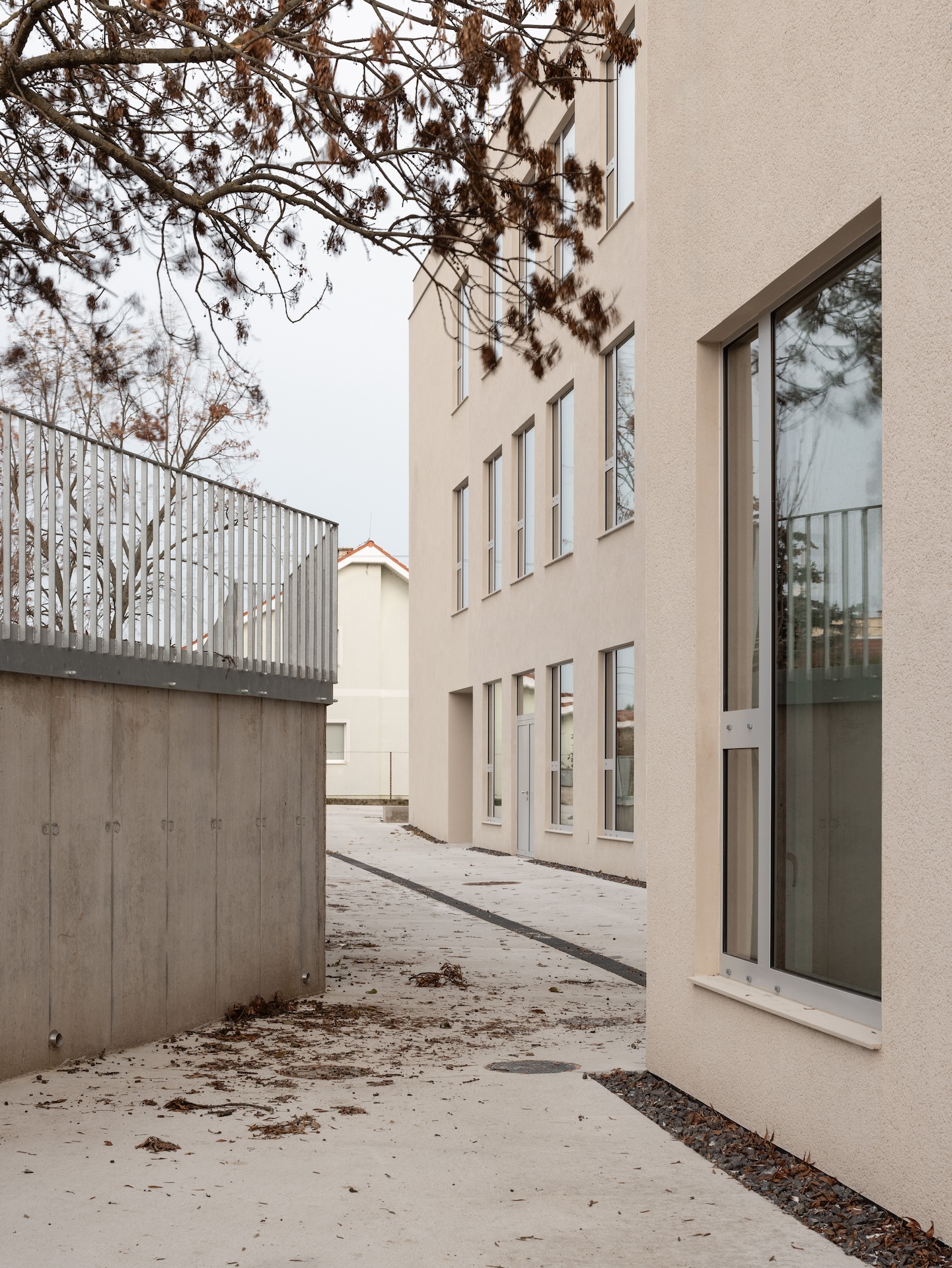 Dostavba ZŠ Bernolákovo - exteriér