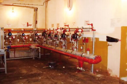 Samočinné stabilné hasiace zariadenia z hľadiska iných médií ako voda