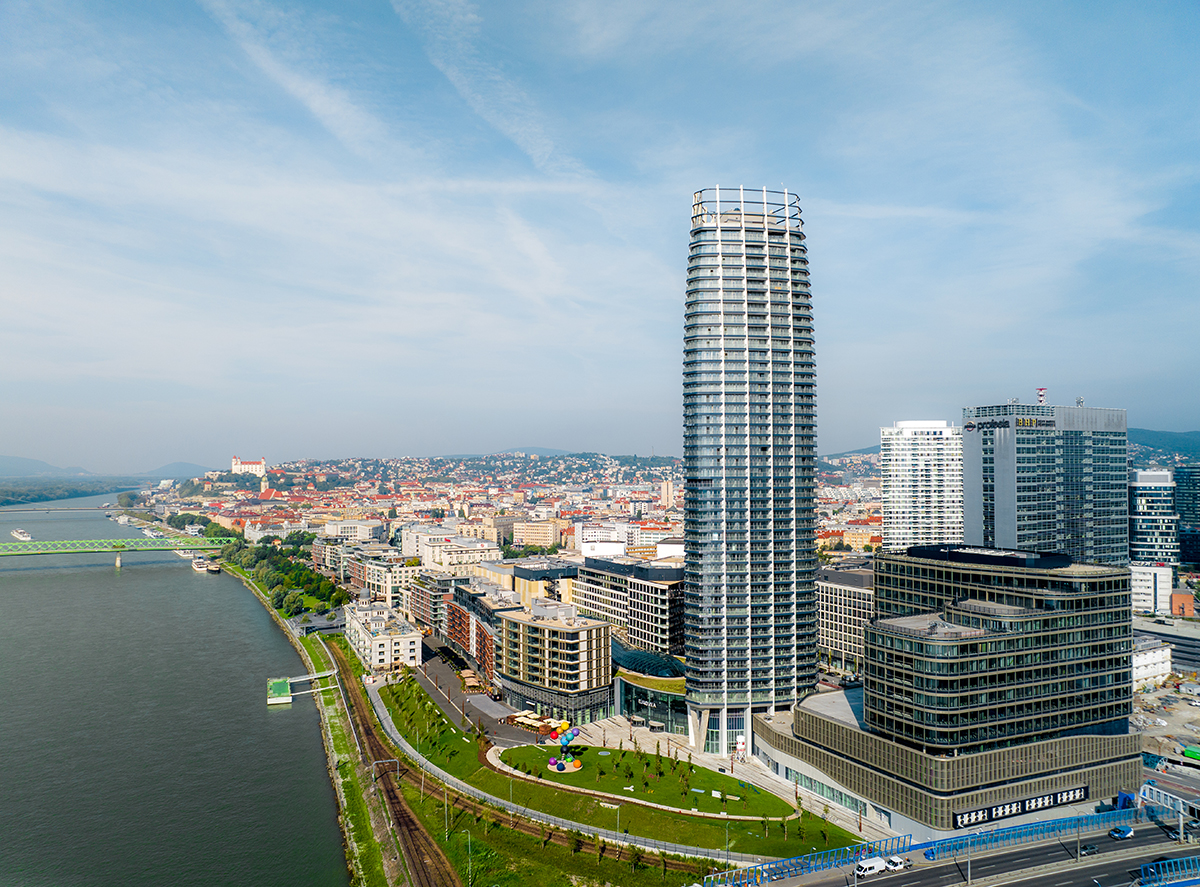 Eurovea Tower – Cena za mimoriadnu kvalitu realizácie stavby 