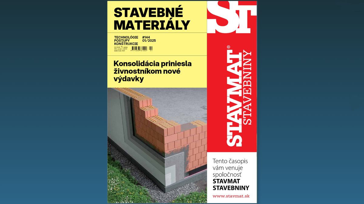 časopis Stavebné materiály 1 2025