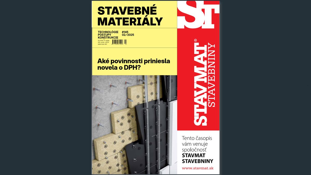 časopis Stavebné materiály 2 2025