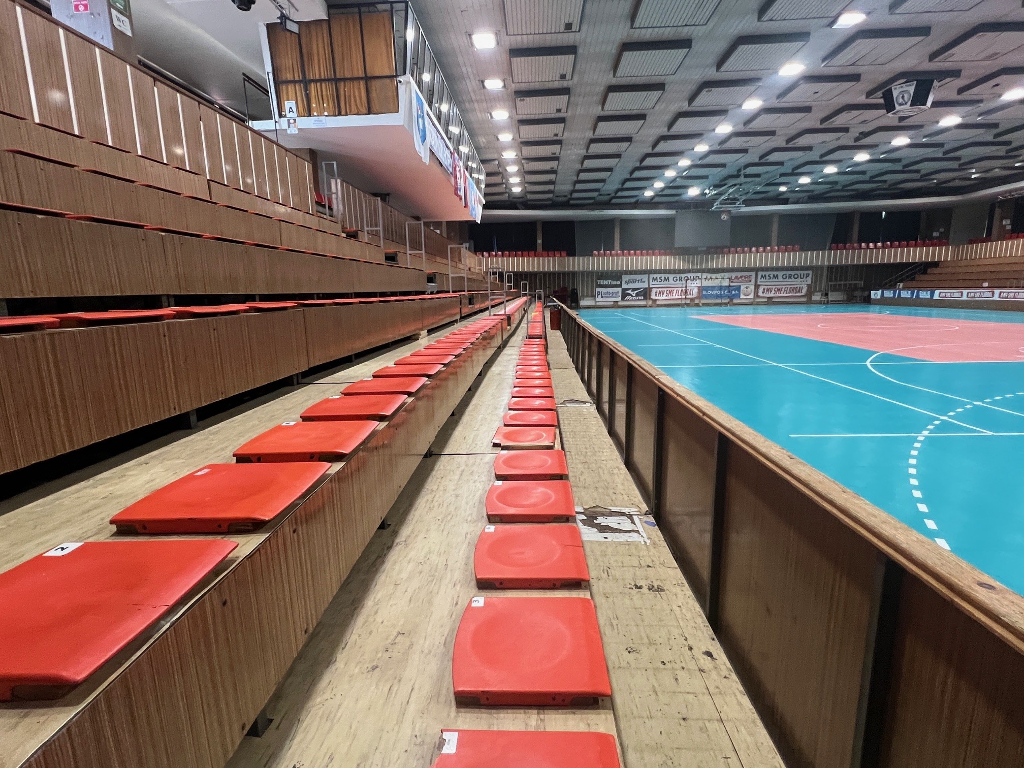 Mestská športová hala v Trenčíne pred rekonštrukciou