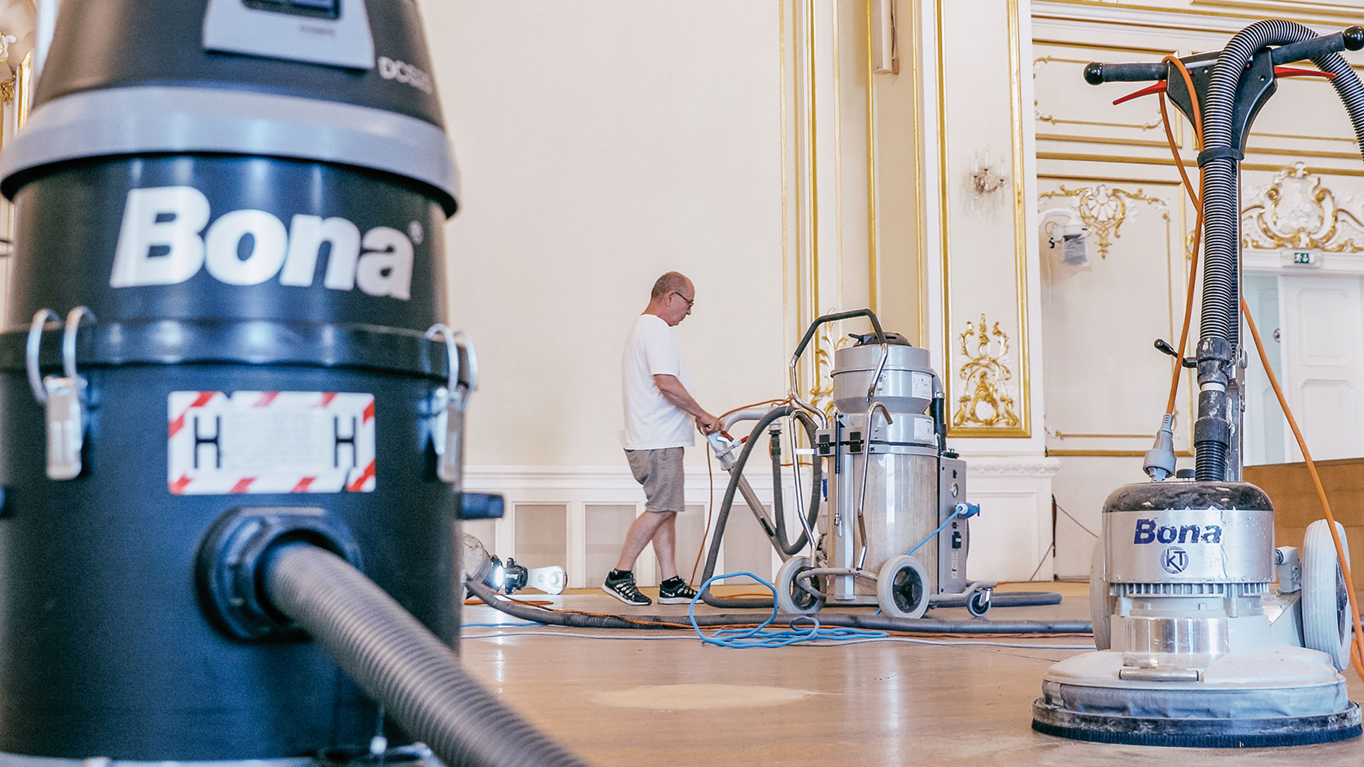 Aplikačný postup: Renovácia drevenej podlahy