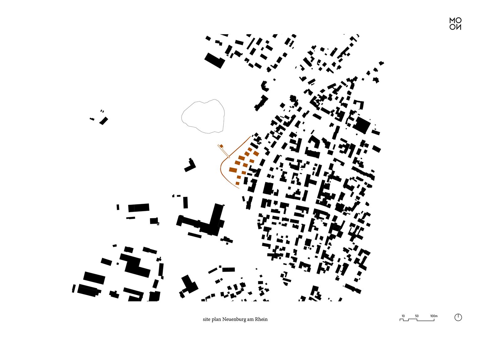 Architektonické štúdio MONO navrhlo výrazný súbor: parkovací dom, verejné priestranstvo, lávku a vyhliadkovú vežu.  