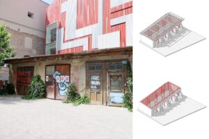 Proti tlaku zhora kultúrnym gestom zdola: Ruinu garáží pri SNG zrekonštruujú. Je to pokus o spoločenské hojenie, tvrdí Staré Mesto