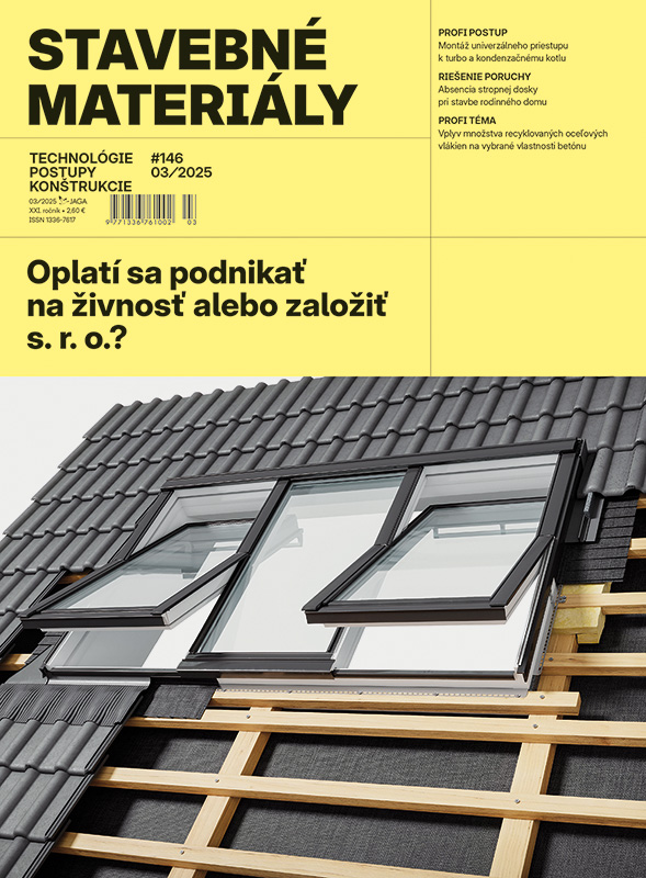 Stavebné materiály 3/2025