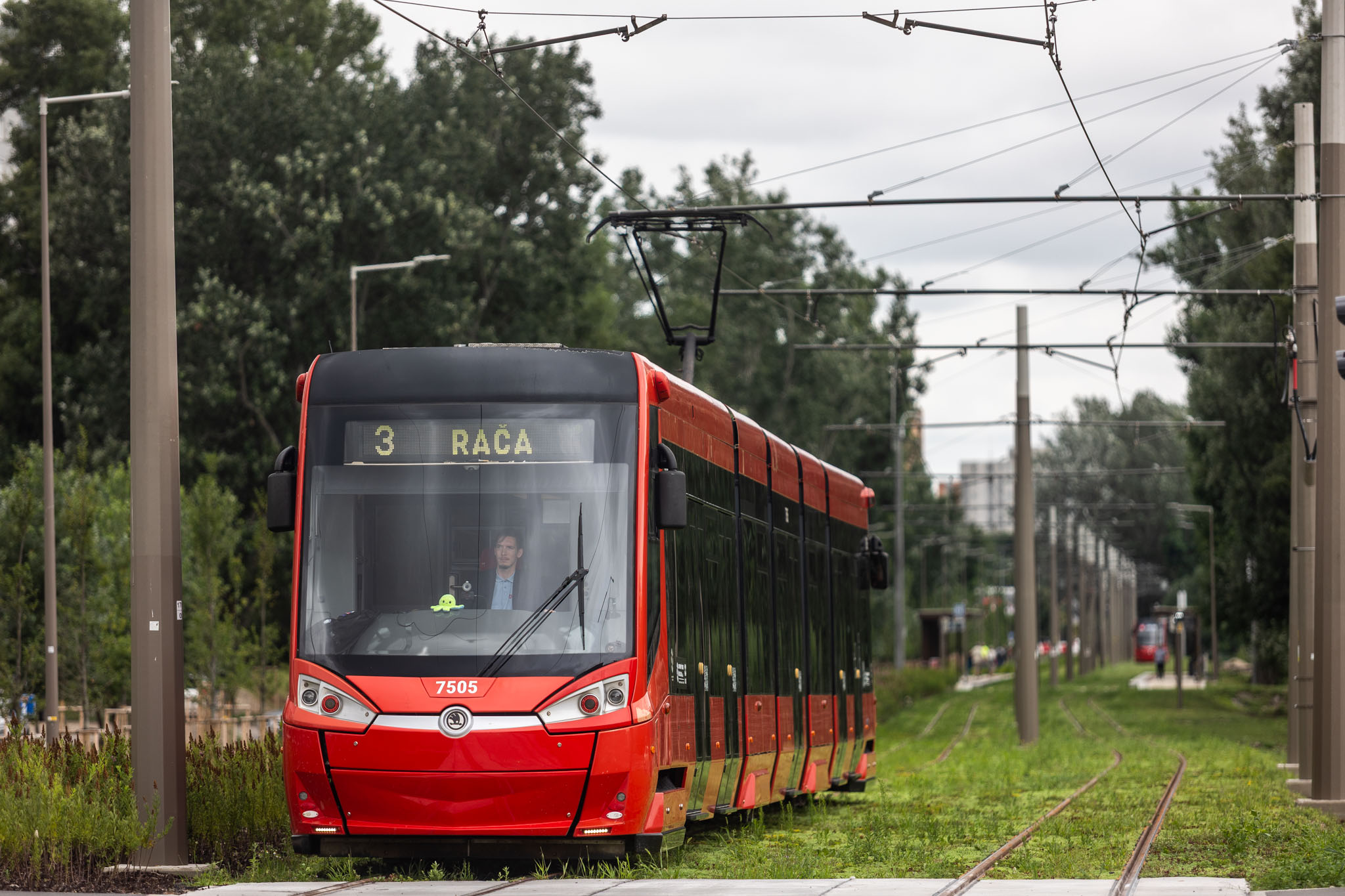 Z otvorenia električky v Petržalke, 27. 7. 2025