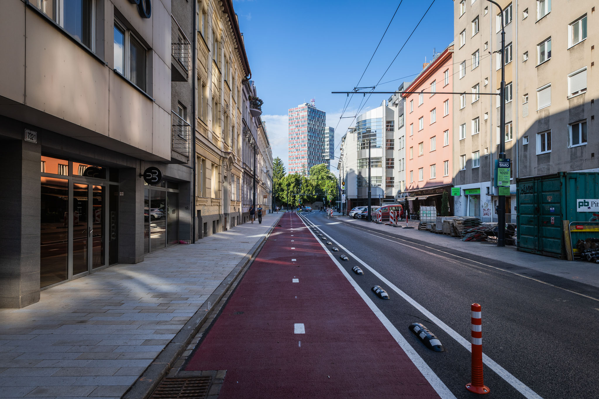Dunajská ulica po rekonštrukcii