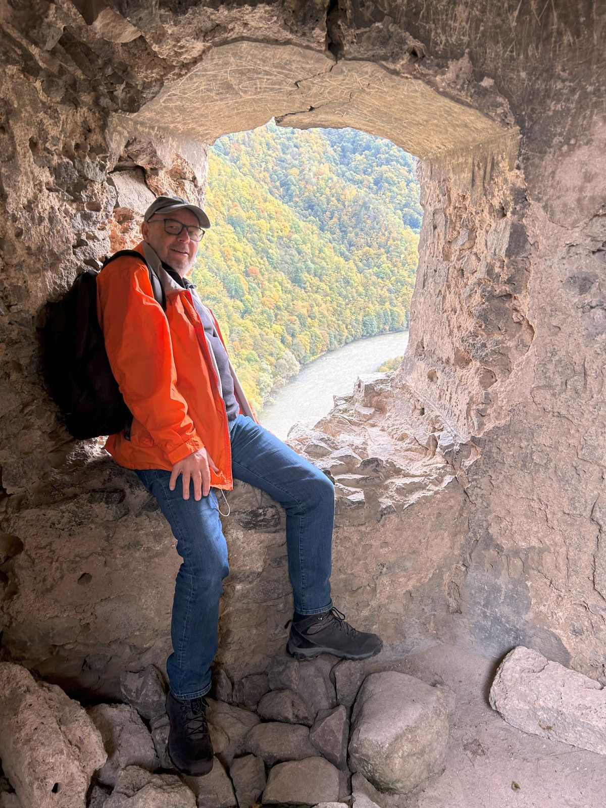 Aj z hradu je krásny výhľad do okolitej krajiny.
