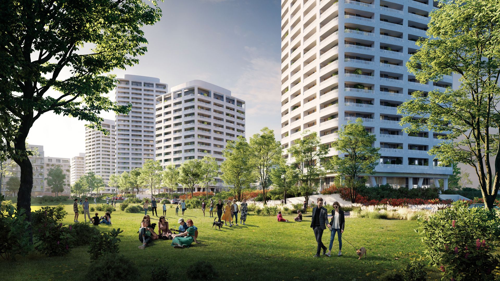 Slnečnice – Nad mestom, zóna B3 a B4, Bratislava-Petržalka