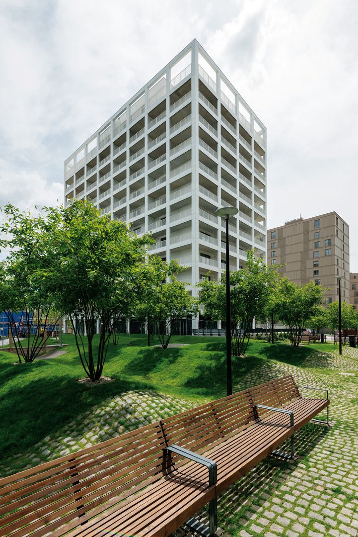 Obytný dvor Urban Residence, Bratislava-Nové Mesto. CE ZA AR 2024