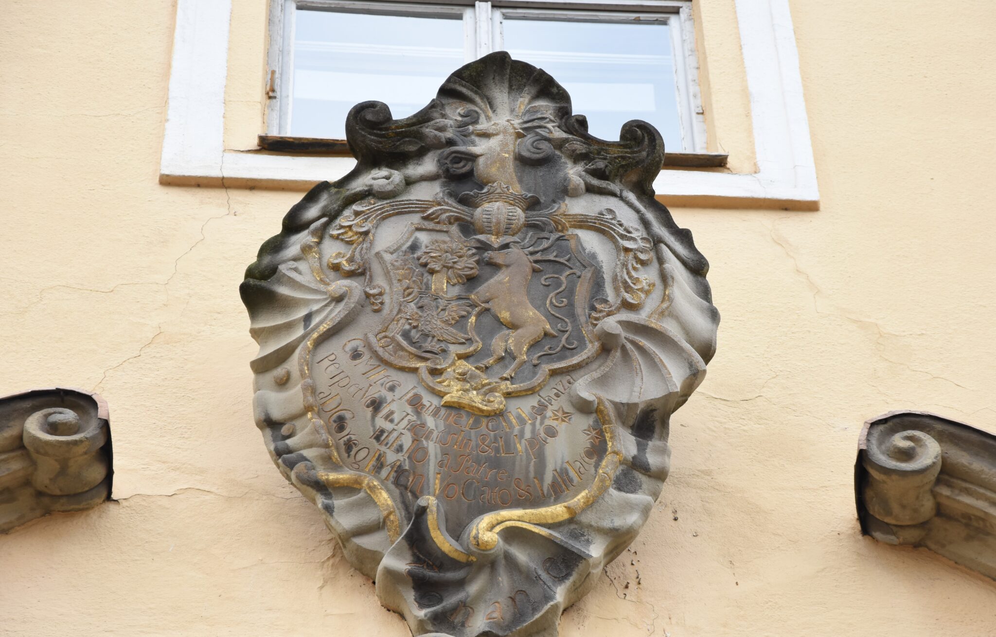 Župný dom v Trenčíne, erb Trenčianskej župy 
