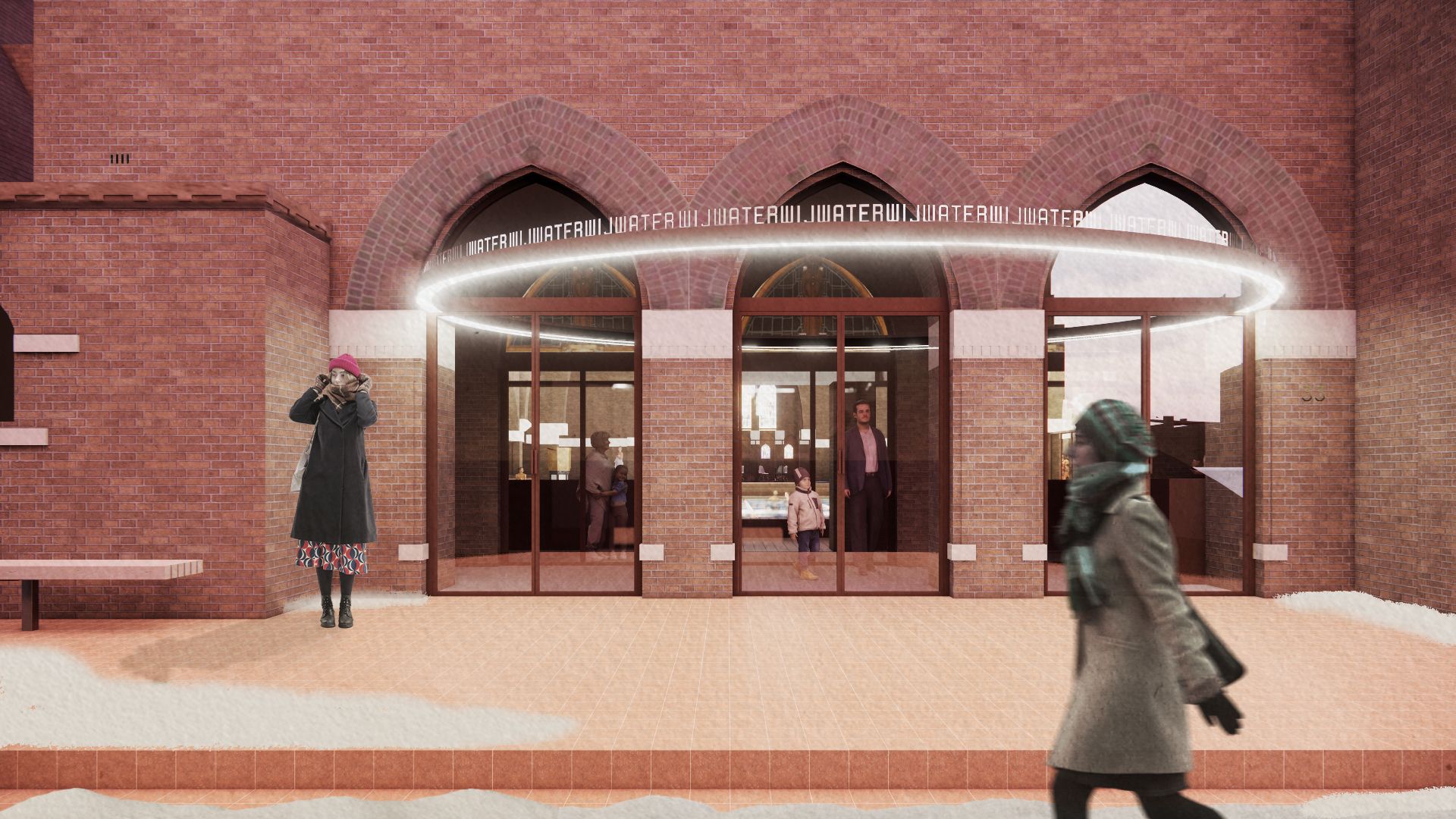 Konverzia kostola na plavecký bazén