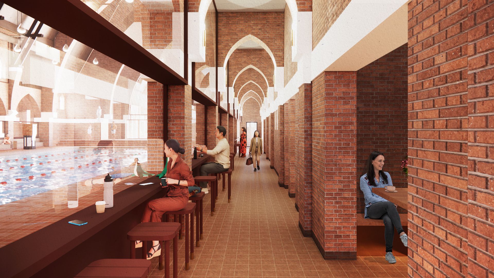 Konverzia kostola na plavecký bazén