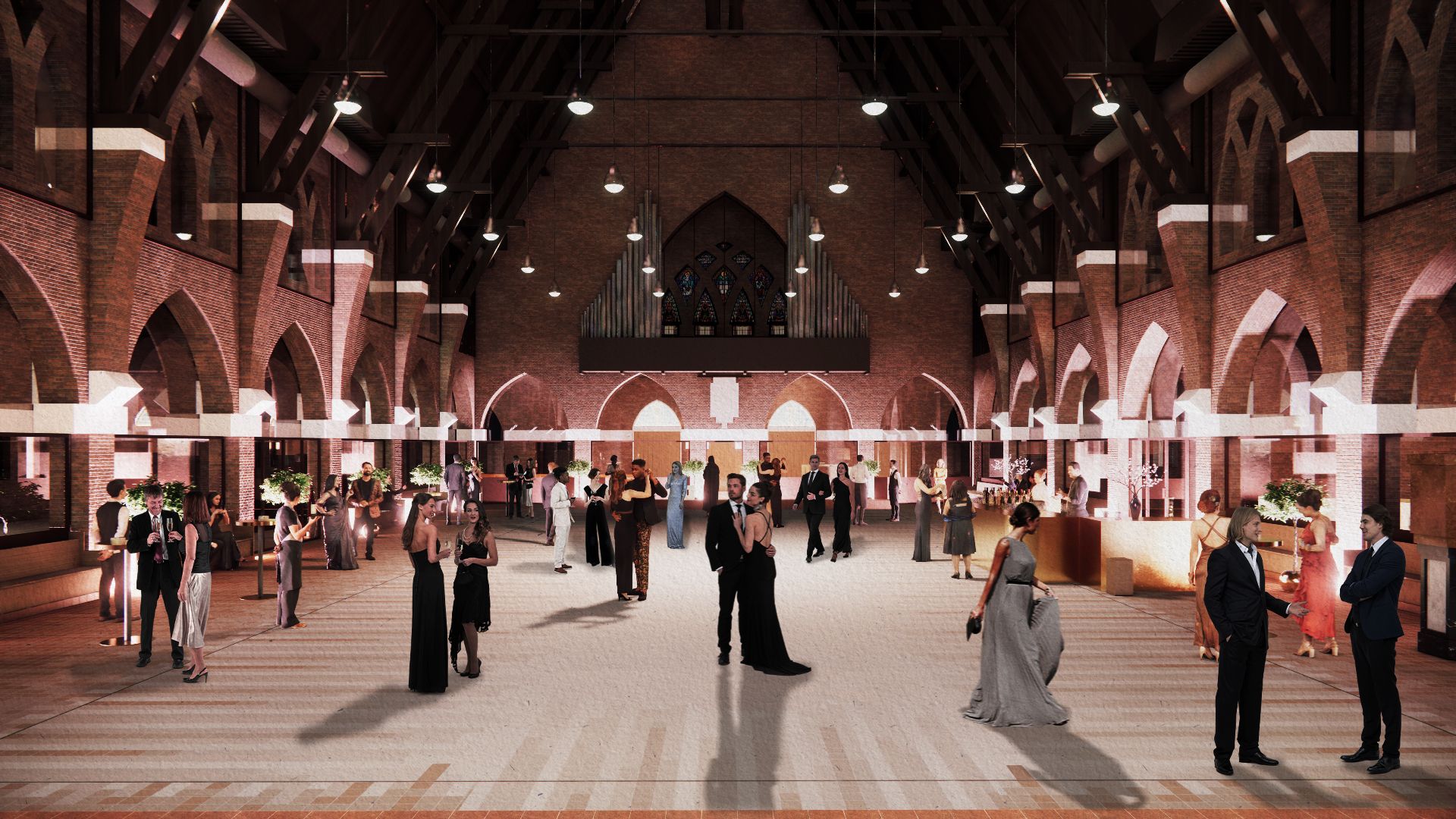 Konverzia kostola na plavecký bazén