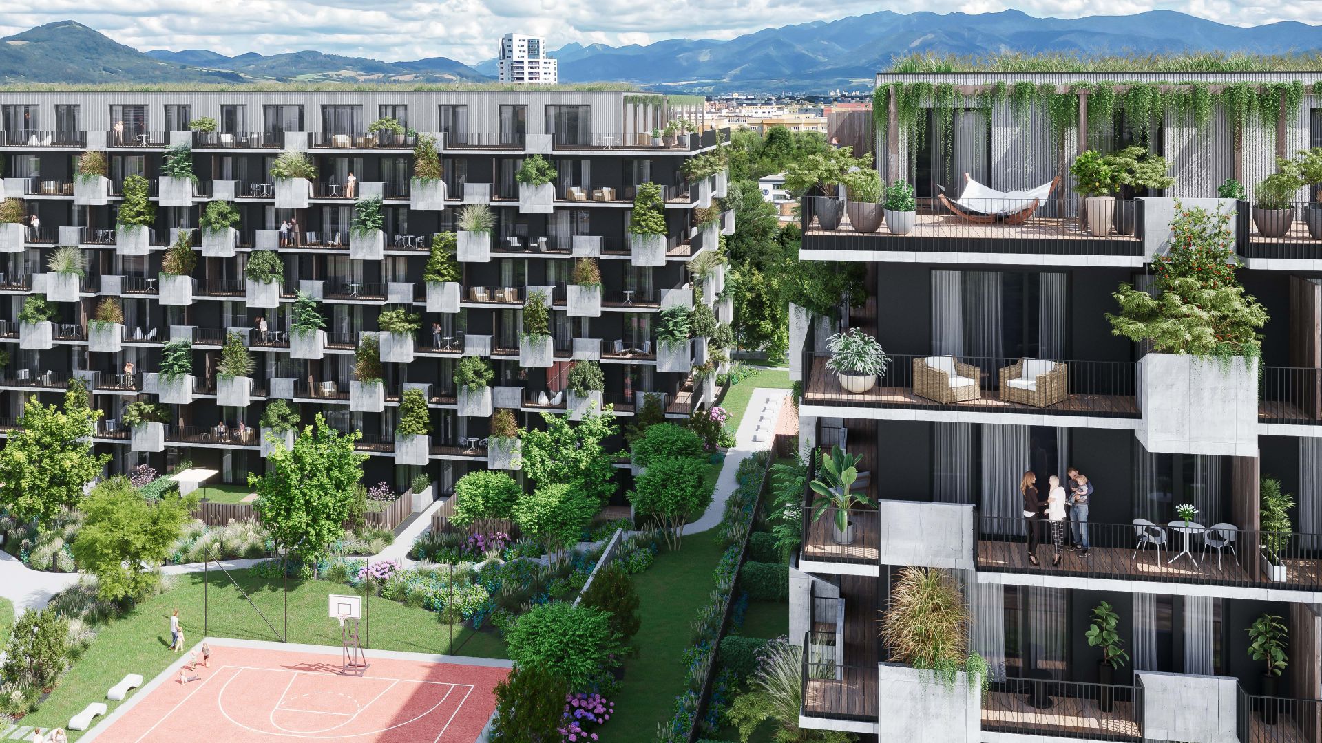 Rezidenčný projekt Kvetnica v Žiline
