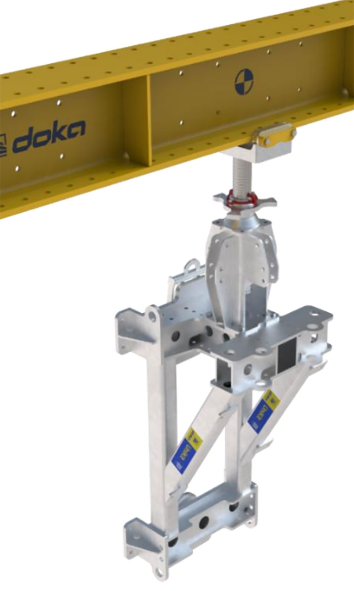 Obr. 1 Nová Unikit podpera 400 kN