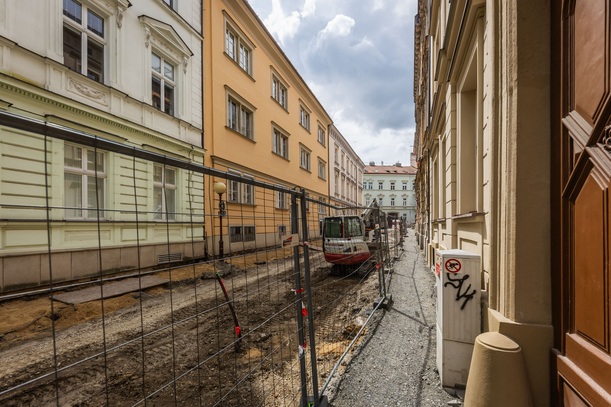 Stav prvej etapy rekonštrukcie Konventnej ulice k 29. júlu 2025