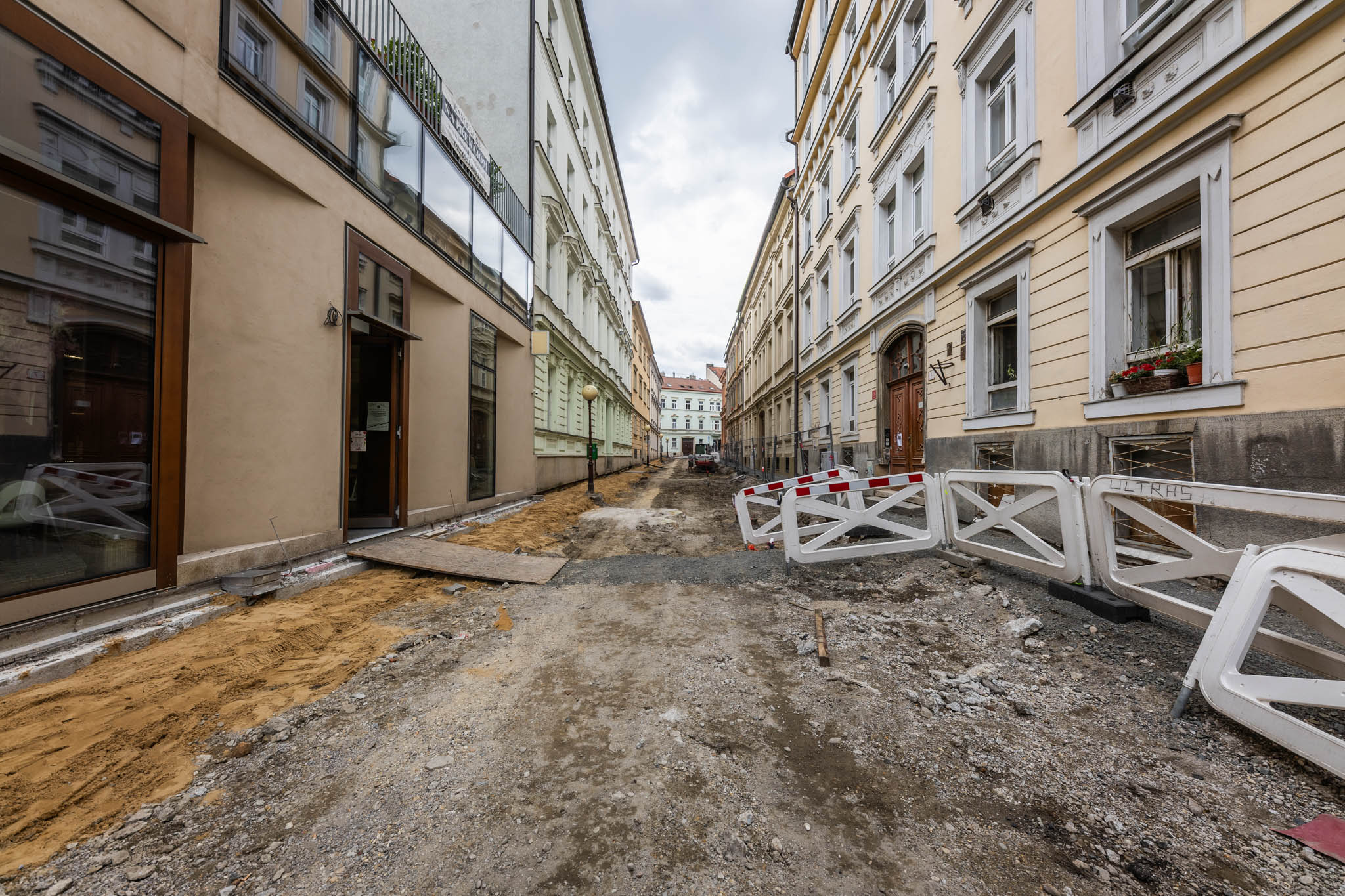 Stav prvej etapy rekonštrukcie Konventnej ulice k 29. júlu 2025