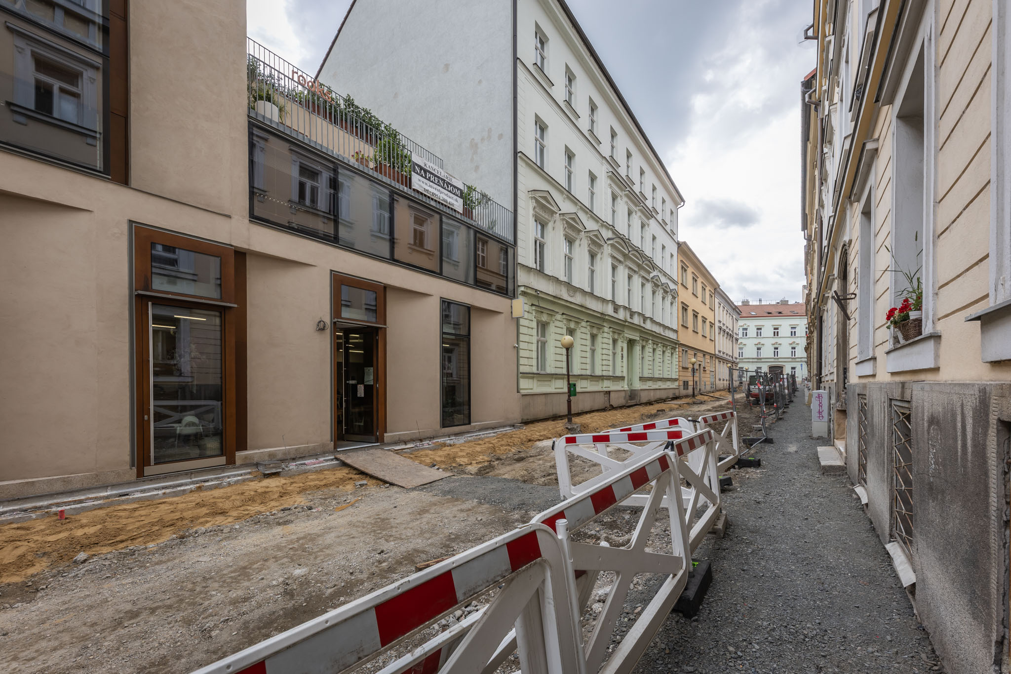 Stav prvej etapy rekonštrukcie Konventnej ulice k 29. júlu 2025