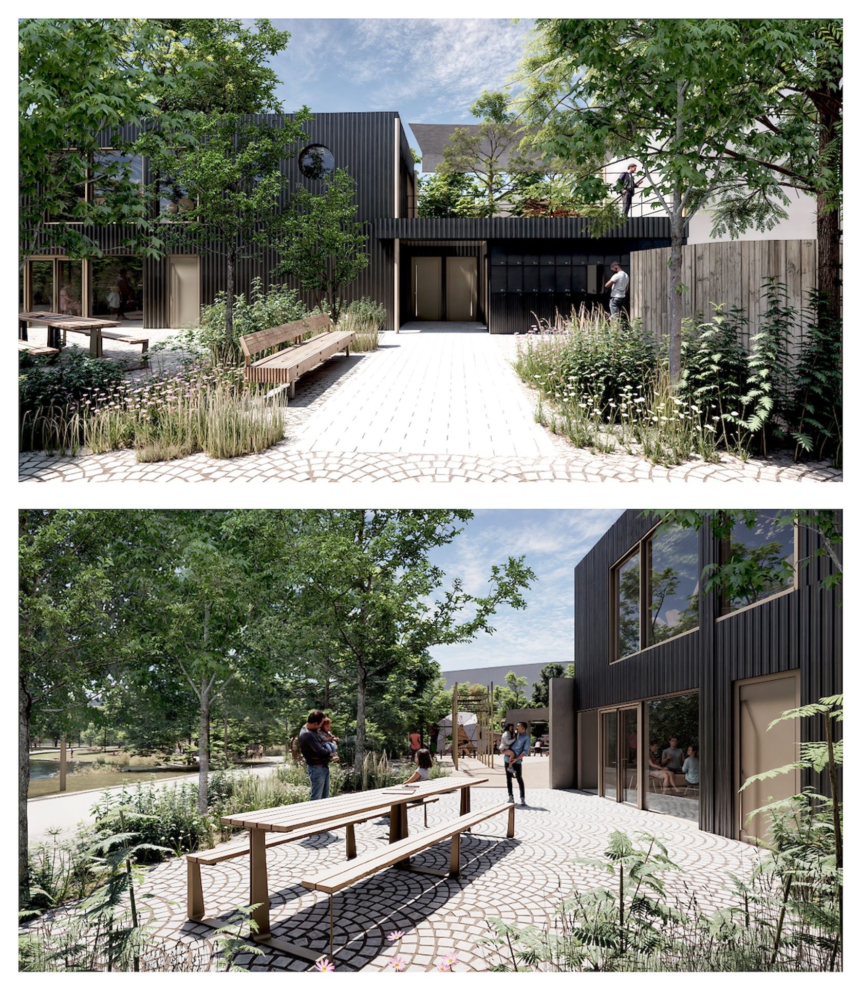Štúdia revitalizácie jazera Veľký Draždiak - hygienické zázemie a komunitný park