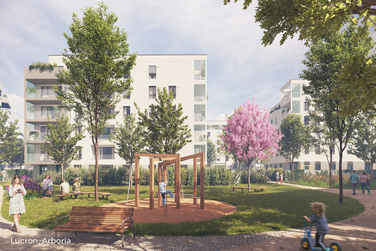 Rezidenčný projekt Arboria v Trnave s dôrazom na zeleň a kvalitný verejný priestor
