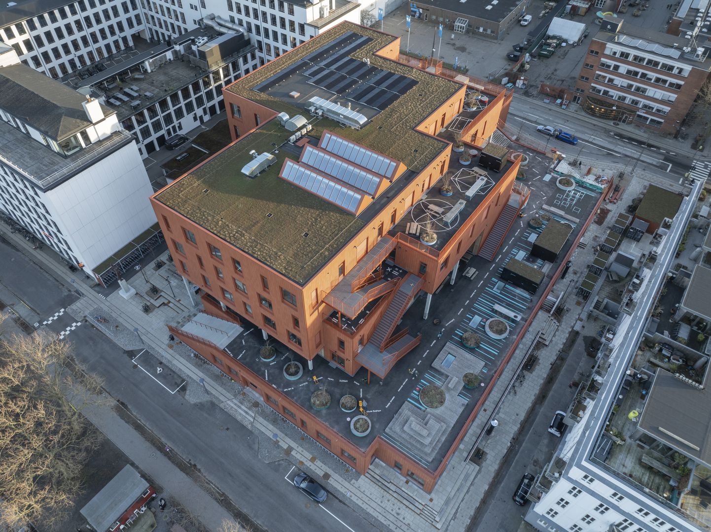 Škola Nordøstamager v Kodani