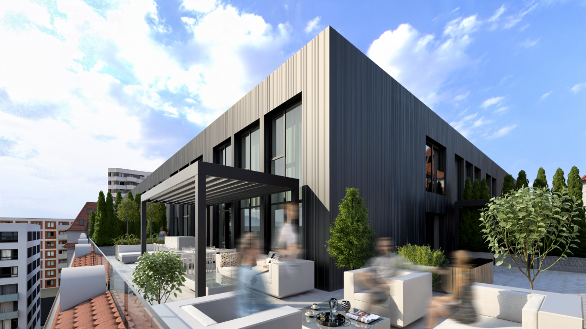 Premena industriálnej pamiatky bývalej Cvernovky - strešné penthousy