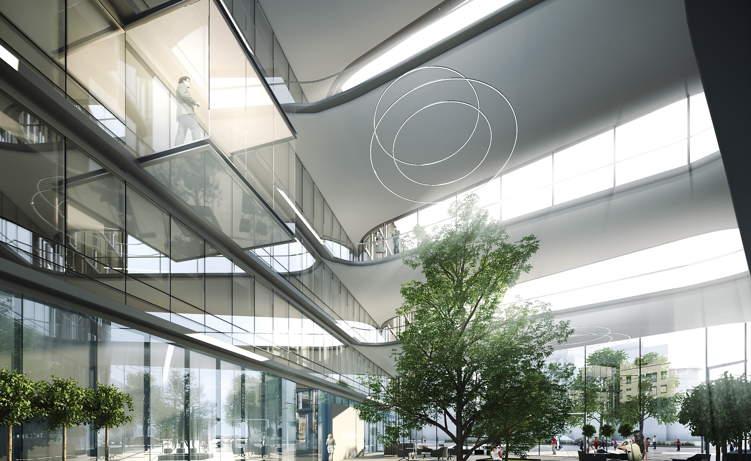 Pôvodná vizualizácia projektu Triangel II od kancelárie Bogle Architects