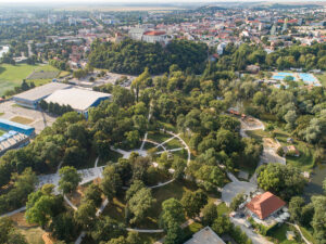 Vynovený park ocenili za nápaditý koncept. Pre Nitru je to najväčšia investícia do verejných priestorov za posledné roky
