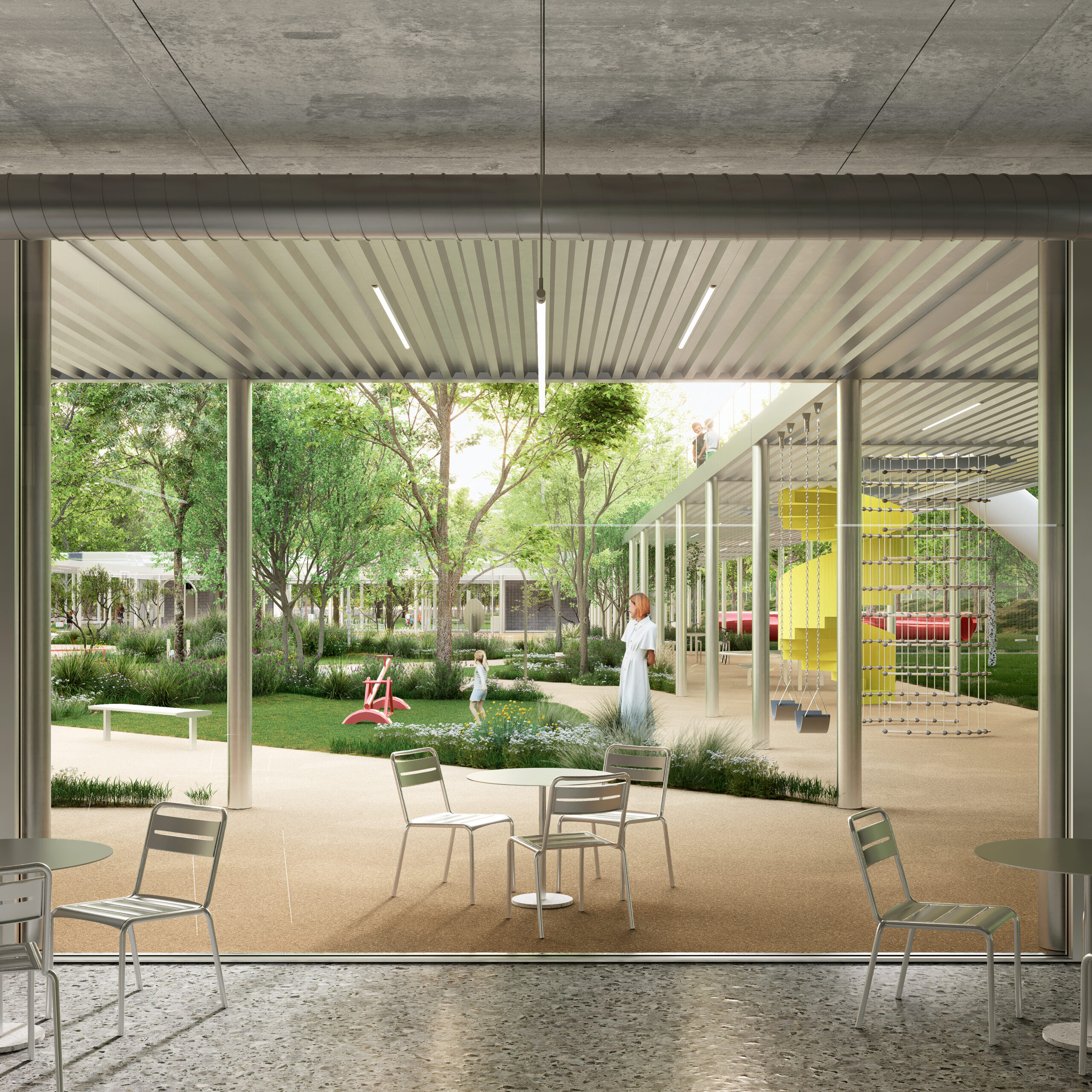 Víťazný návrh na premenu Areálu hier Radosť pri Štrkoveckom jazere od architektonického ateliéru Kuklica-Smerek architekti